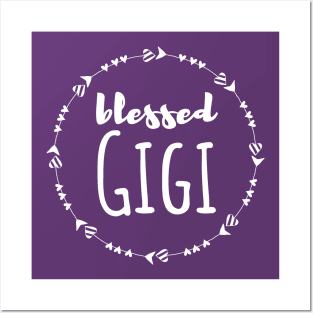 Blessed Gigi Tribal Arrow Posters and Art